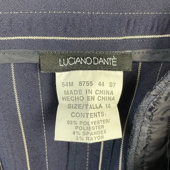 Luciano Dante Three Piece Matching Dress Jacket, Skirt and Pants EUC - Picture 9 of 12